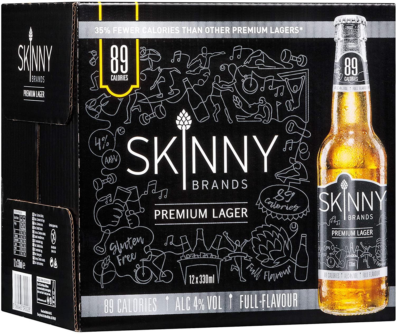 Skinny Lager 89 Calories